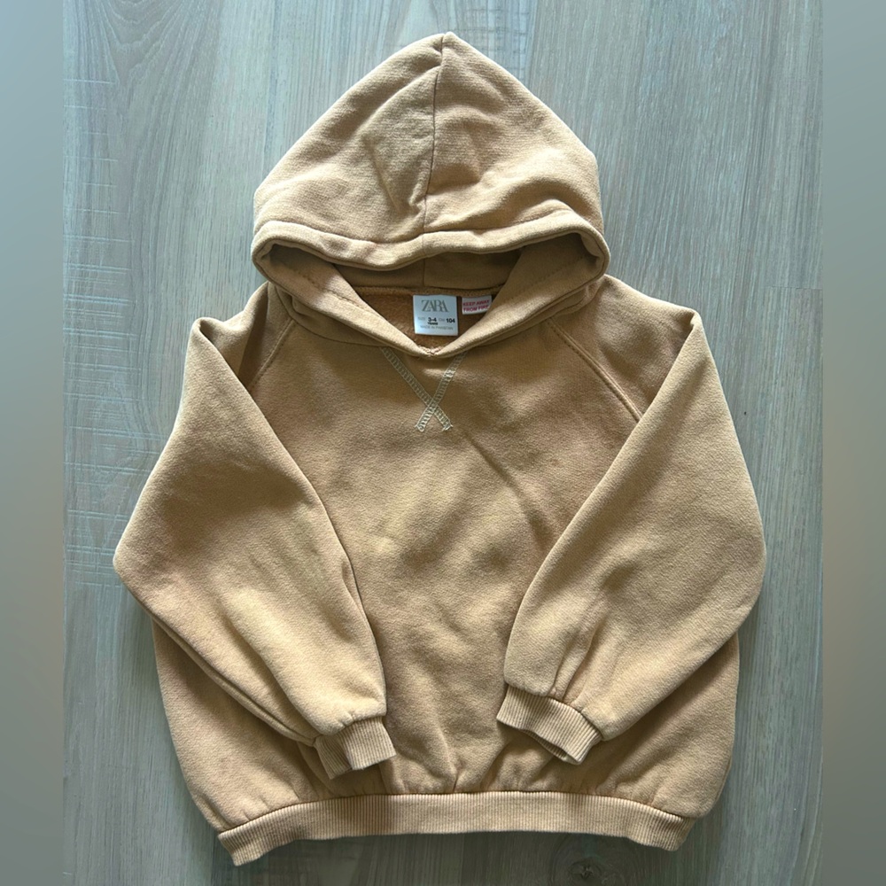 ZARA kids fooded sweatshirt/3-4Y